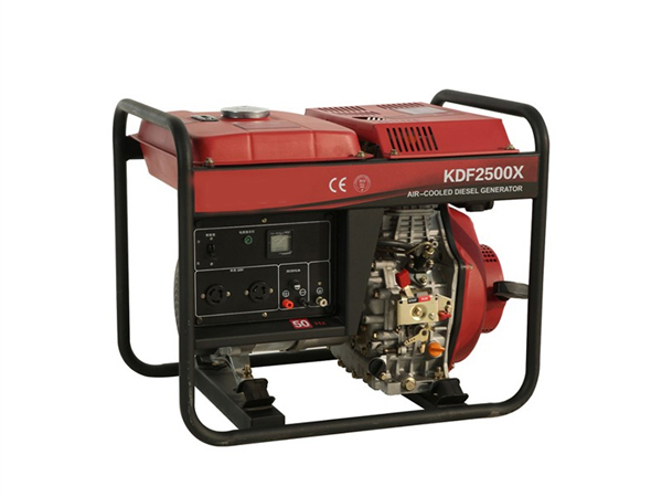 Open frame generator set KDF2500X/XE