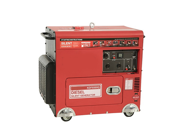 Silent generator set KDF8500Q(-3)