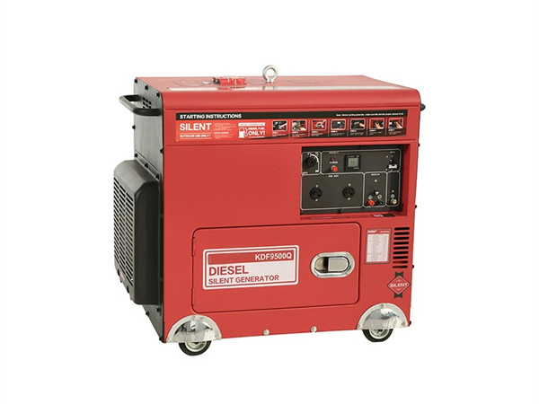 Silent generator set KDF9500Q